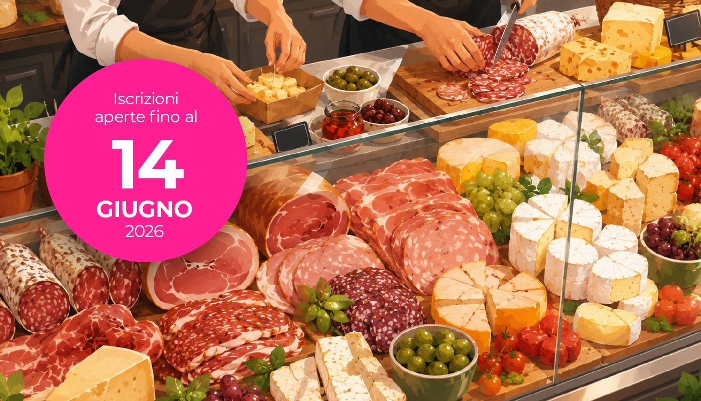 Iscrizioni aperte per diventare professionista del banco gastronomia